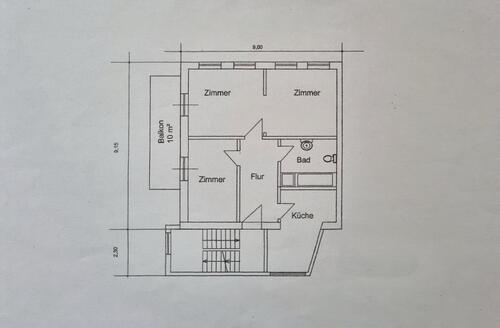 Foto - Etagenwohnung in Braunschweig zur Miete