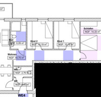 Mietwohnung 95m² mit 3 Schlafzimmer, barrierefrei (Erstbezug) WE4 - Schöfweg