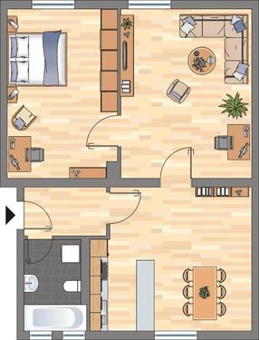 Foto - 2 Zimmer Etagenwohnung in Schwerte