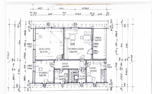 Foto - 3 Zimmer Wohnung - 750,00&nbsp;EUR Kaltmiete, ca.&nbsp; 103,00&nbsp;m&sup2;
