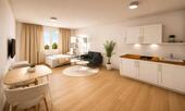 Foto - 1,5 Zimmer Wohnung vollmöbliert Zentrum Ravensburg zu vermieten