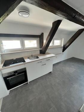 Foto - 1-Zi Wohnung saniert Bad Grund teilmöbliert Einbauküche Badewanne