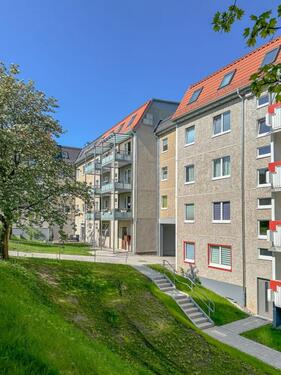 Foto - Sanierte 3-Raum-Wohnung im Stadtzentrum mit Balkon