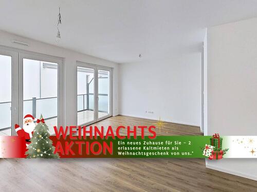 Foto - Exklusive 2-Zimmer-Wohnung mit Balkon und EBK im 'EYBDUO'