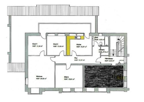 Foto - 4 Zimmer Etagenwohnung zur Miete in Wittingen