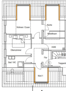Foto - Wohnung Dachgeschoß Gerolstein - 750,00 EUR Kaltmiete,