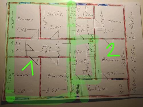 Foto - 3 und 2 Zimmerwohnung 65m2 und 42,5 m2