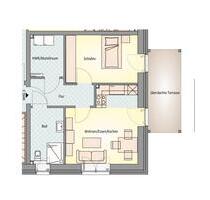 Erstbezug - Behindertengerechte 2-Zimmer-Wohnung mit Terrasse - Bassum