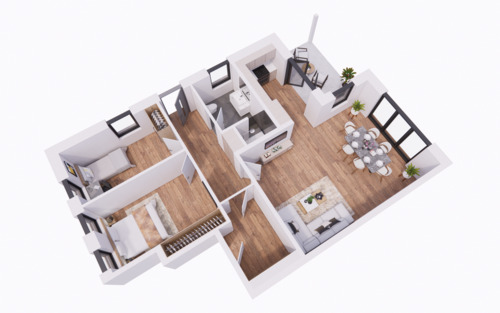 Foto - Etagenwohnung in Bispingen zur Miete