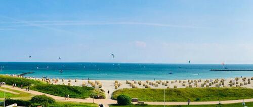 Foto - Toller Meerblick - 1.Reihe - Südstrand Fehmarn - 40 M zum Strand