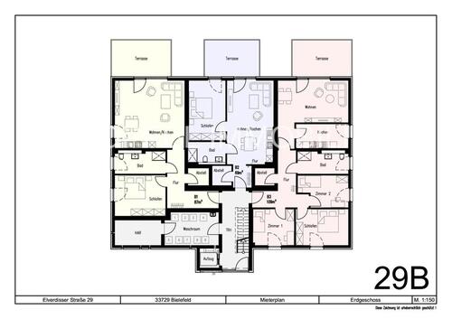 Foto - 4 Zimmer Erdgeschoßwohnung zur Miete in Bielefeld