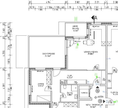 Foto - 3 Zimmer Dachgeschoßwohnung zur Miete in Adendorf