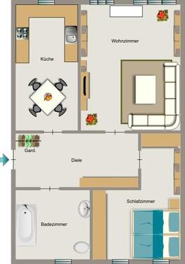 Foto - Etagenwohnung zur Miete in Dortmund