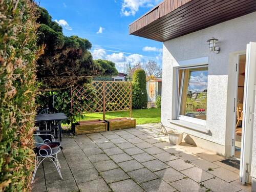 Foto - Kleingarten, Pachtgarten mit massivem Bungalow