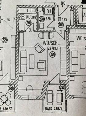 Foto - Etagenwohnung in Augsburg zur Miete