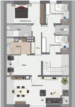 Foto - zentrale Dachgeschosswohnung, zum vermieten