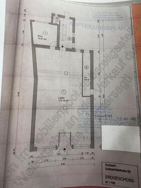 Foto - Ladenlokal in Sulzbach 120 m² - 790,00&nbsp;EUR Kaltmiete, ca.&nbsp; 6,60&nbsp;m&sup2;