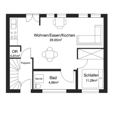 Foto - 2 Zimmer Etagenwohnung in Bremen