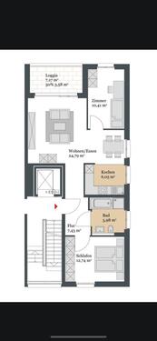 Foto - 3 Zimmer Etagenwohnung in Hochheim am Main