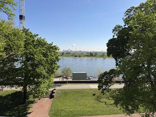 Foto - Frisch renoviertes Apartment in Krefeld Uerdingen mit Balkon und Blick auf den Rhein und Einbauküche