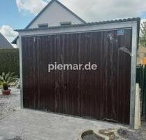 Blechgarage 2,5x5x2,14 Schwingtor verzinkten Vierkantprofi 1706! - Schwäbisch Hall