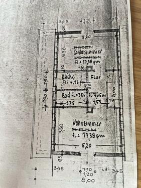 Foto - 2 Zimmer Dachgeschoßwohnung zur Miete in Griesheim