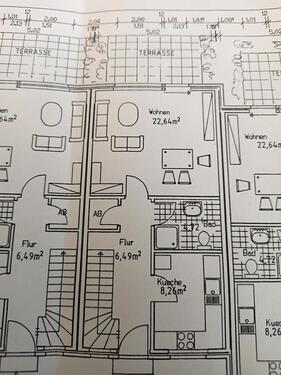 Foto - Reihenmittelhaus zu vermieten in Fallersleben Mittelweg