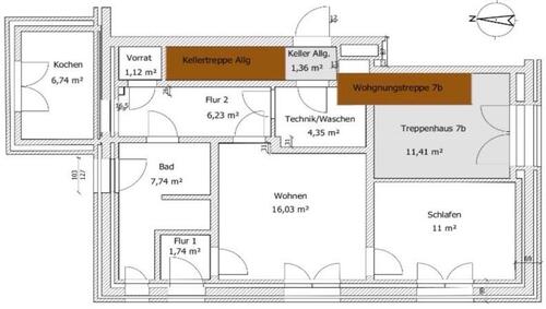 Foto - 2 Zimmer Erdgeschoßwohnung zur Miete in Kirchdorf