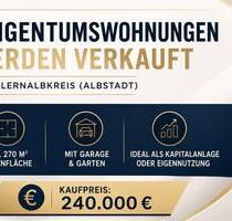 3 Eigentumswohnungen in Albstadt (Zollernalbkreis) zu verkaufen