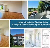 Naturnah wohnen, stadtnah leben – sonnige 2-Zimmer-Wohnung - Amberg