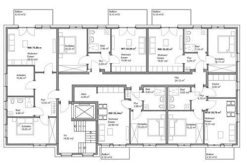 Foto - Etagenwohnung in Bad Oldesloe