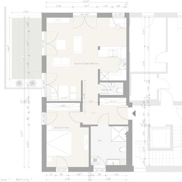 Foto - 2 Zimmer Erdgeschoßwohnung zur Miete in Seefeld