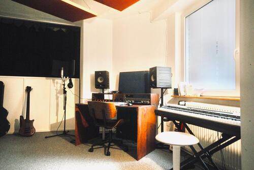 Foto - Proberaum, produktionsraum, Music production room