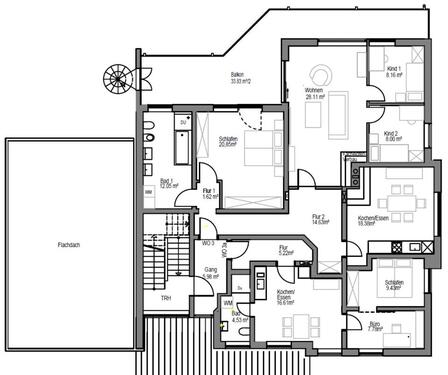 Foto - 4 Zimmer Etagenwohnung in Deggendorf