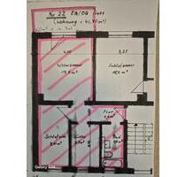 2 Zimmer Wohnungf mit Balkon - 282,00&nbsp;EUR Kaltmiete, ca.&nbsp; 46,90&nbsp;m&sup2; in Nobitz (PLZ: 04603)