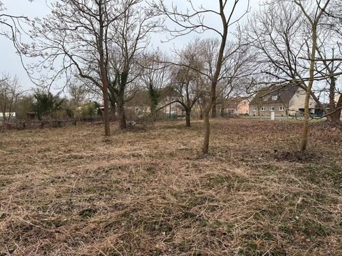 Foto - Voll erschlossener Garten Wiese Grundstück Erholungsfläche Acker