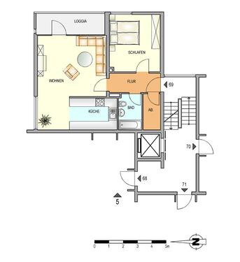 Foto - 2 Zimmer Etagenwohnung zur Miete in Erkrath