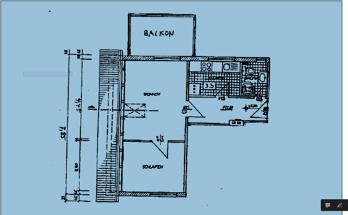 Foto - 2 Zimmer Dachgeschoßwohnung zur Miete in Jena