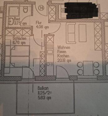 Foto - 2 Zimmer Etagenwohnung zur Miete in Anzing