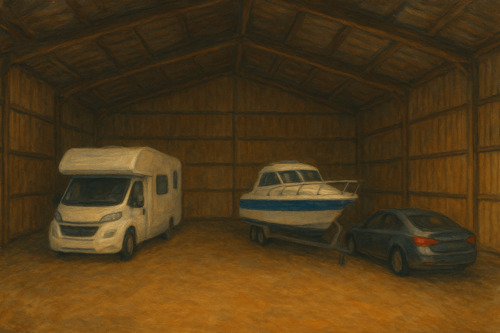 Foto - Winterlager & Ganzj.-Stellplatz für Autos, Wohnmobile, Boote etc