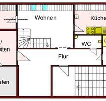 Sehr schöne 3 Raum-Maisonette-Whg. (3. OG, re.), EBK, in Weimar