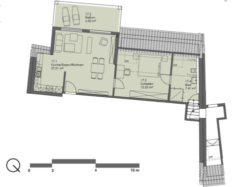 Foto - Dachgeschoßwohnung in Steinheim zur Miete