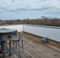 möblierte Penthouse Wohnung mit 40qm Dachterasse - Marl Alt-Marl