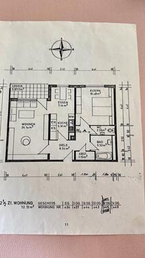 Foto - Wohnung 2,5 Zimmer Kü Bad Loggia Abstellplatz