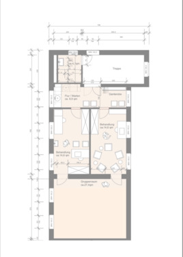 Foto - Büro Praxis mit Gruppenraum - 480,00 EUR Kaltmiete,