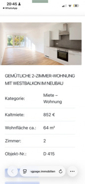 Foto - MietwohnungERSTBEZUG - 852,00 EUR Kaltmiete, ca.  64,00 m²