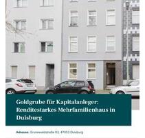 Duisburg: 8 möblierte Zimmer | 9,6 % Rendite | provisionsfrei