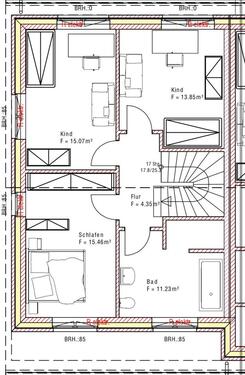 Foto - 5 Zimmer Doppelhaushälfte in Bohmte