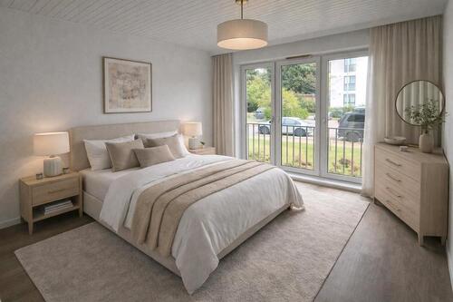 Foto - Courtagefrei frisch renovierte 3 Zi. Terrassenwhg. 650m v. Tibarg