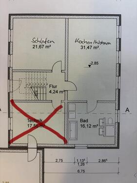 Foto - 2,5 Zimmer Neubau Keller-Wohnung mit Küche